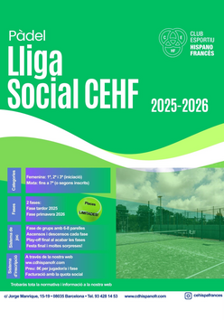 Cartel del torneo